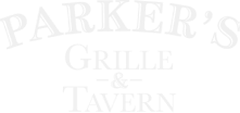 parker's grille & tavern branding in white