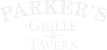 parker's grille & tavern branding in white